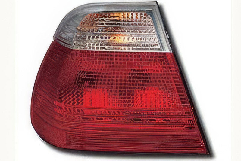 Red and clear rear lamps convertible