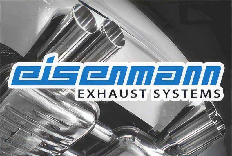 Eisenmann rear section with 4 x 83 mm tailpipes for E46 M3