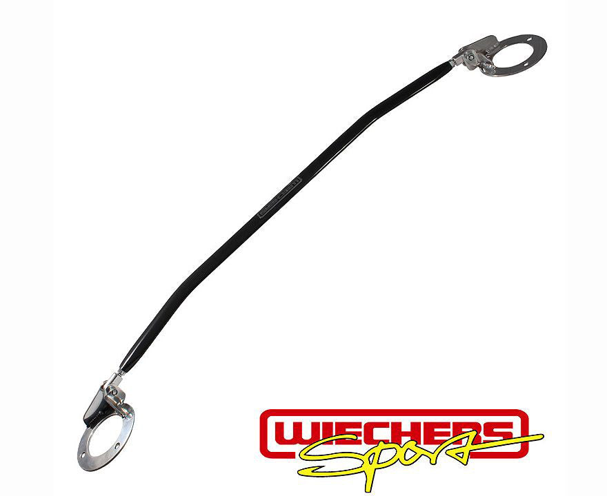 Wiechers Racing-line aluminium / carbon look strut brace for all E46 6 cylinder petrol and diesel Models including M3