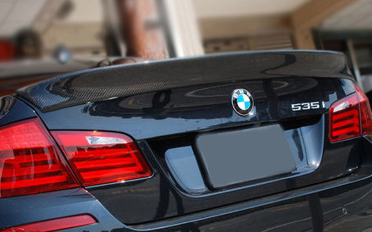 MStyle Carbon Fibre Boot Spoiler for F10 BMW 5 Series