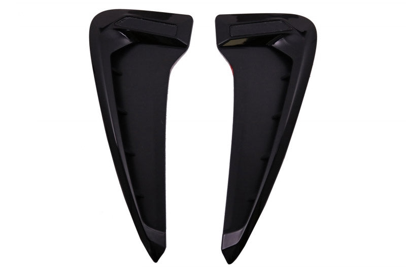 F15 X5 Matte black wing vent trims