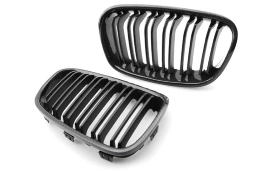 MStyle Carbon Fibre Kidney Grilles for F22 F23 BMW Series
