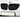 Genuine BMW performance gloss black grilles - F22 & F23