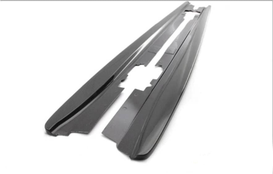 MStyle Carbon Fibre Side Skirt Extensions for F87 M2 BMW 2 Series