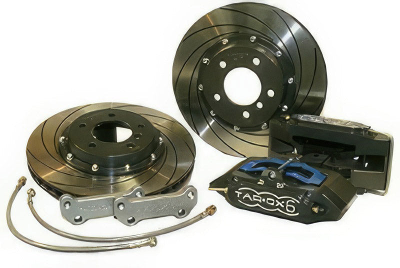 Tarox performance big brake kit, front axle, mini r50, comes with 335x26mm discs, 10 piston calipers