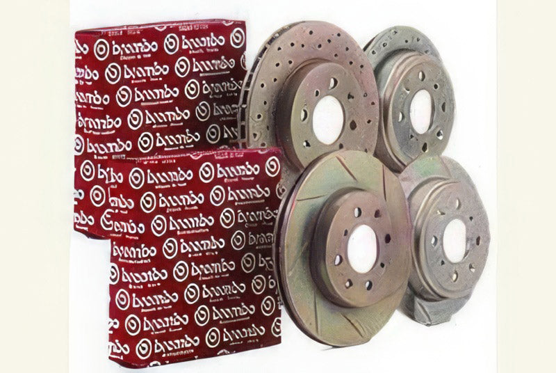 Brembo sport discs grooved, front axle, all mini models