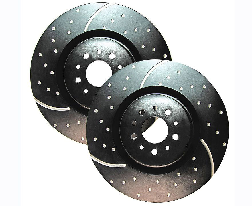 F32 and F33 grooved and drilled front discs for all 420D, 420i and 428i models