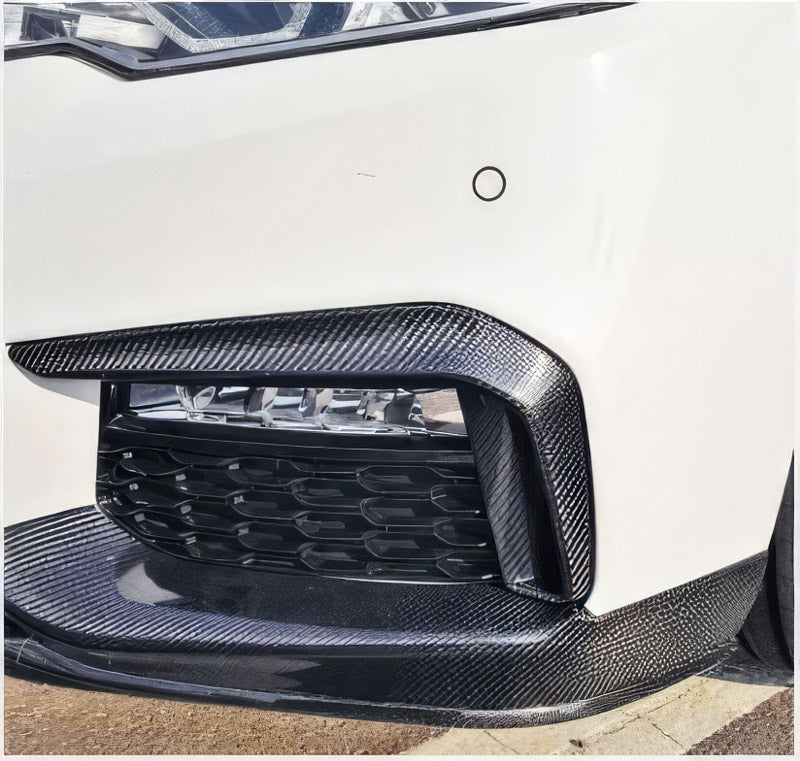 MStyle Carbon Fibre Front Bumper Inserts, G30/G31 MSport Models