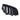 MStyle Twin Slat Gloss Black Kidney Grilles F20 F21 Pre LCI BMW 1 Series