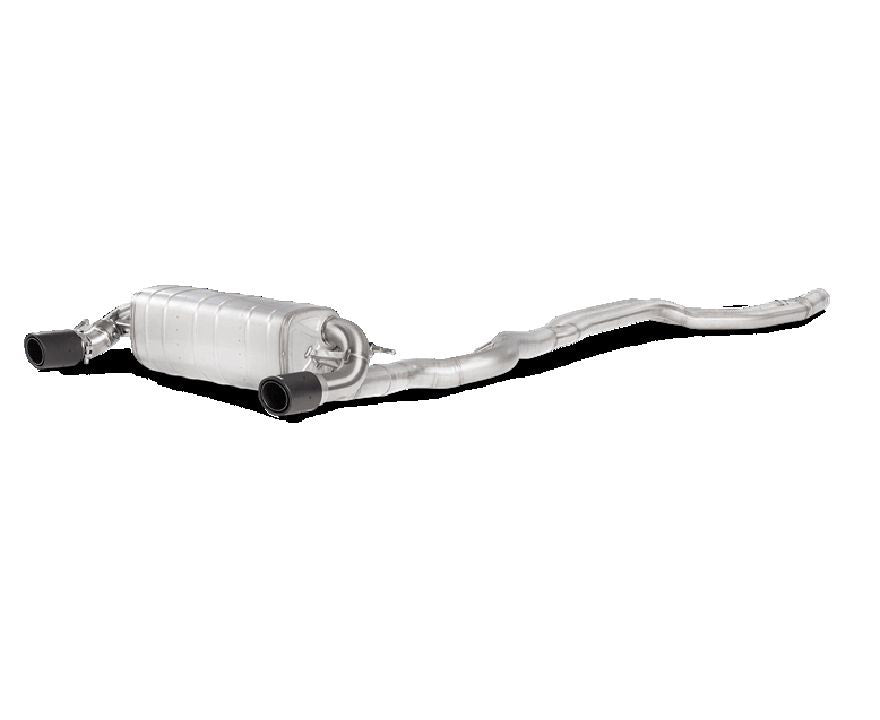 F32, F33 440i Akrapovic evolution line stainless steel rear section.and link pipe set