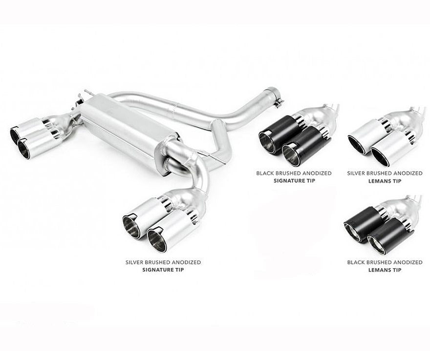F87 M2 Eisenmann Rear silencer with 4 x 90 mm tailpipes