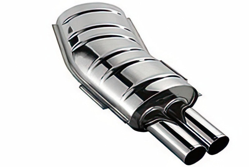 Eisenmann rear sectionwith 2 x 83 mm tailpipes for 316i,318i 2001 on