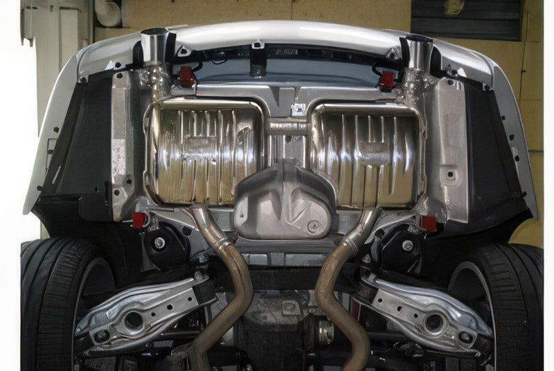 Eisenmann rear section with 2 x 90 mm tailpipes for E92/93 335d