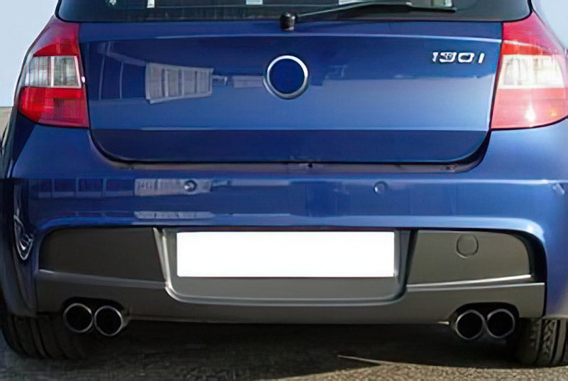 Eisenmann quad duplex rear section with 4 x 70 tailpipes for 118d and 120d