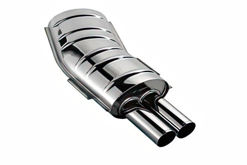 Eisenmann rear section with 2 x 70 mm tailpipes for 316i 77bhp