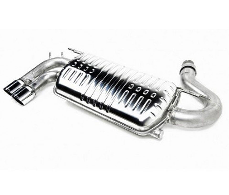 Eisenmann rear silencer with 2 x 76 mm tailpipes for all BMW F30/F31 320i/320i xDrive : F32/F33 420i/420i xDrive