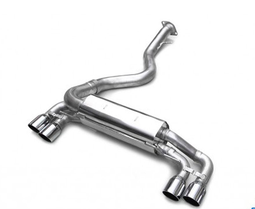 Eisenmann rear section with 4 x 83 mm tailpipes for all E82 1M models