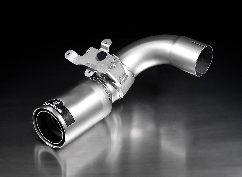 Remus rear silencer for F22 M235i models - brushed aluminium tips