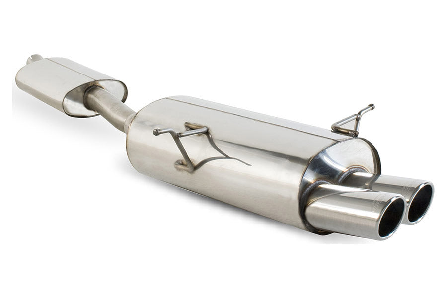 Scorpion Exhaust Cat-Back System, Monaco (twin) tailpipes for E46 316/318