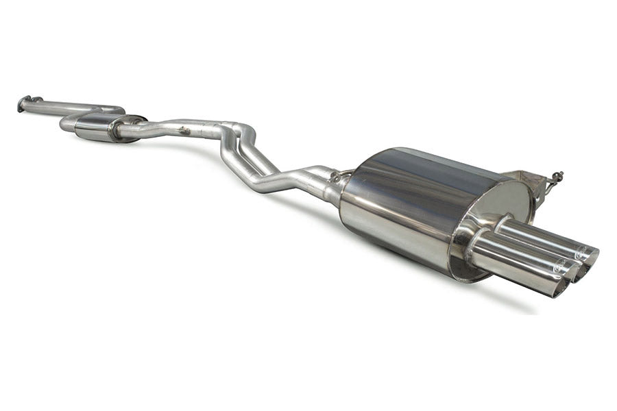 Scorpion Exhaust Resonated Cat-Back System, Daytona tailpipes for Z4 E85 & E86  2006-2009