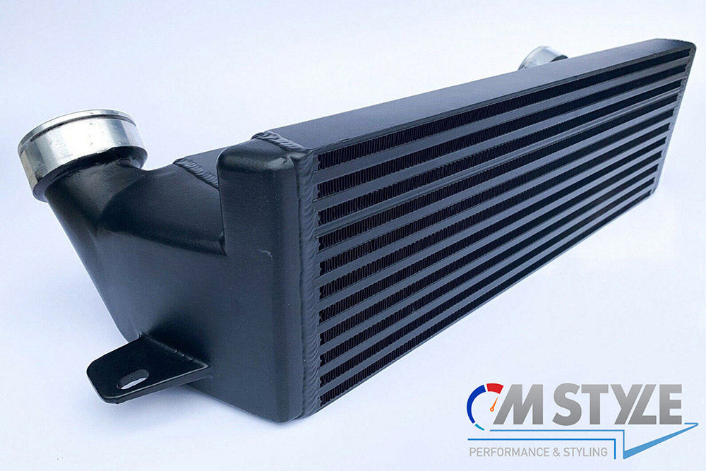 MTC MOTORSPORT BMW E82 E88 E90 E91 E92 E93 N54 600BHP TURBO FRONT MOUNT INTERCOOLER BLACK