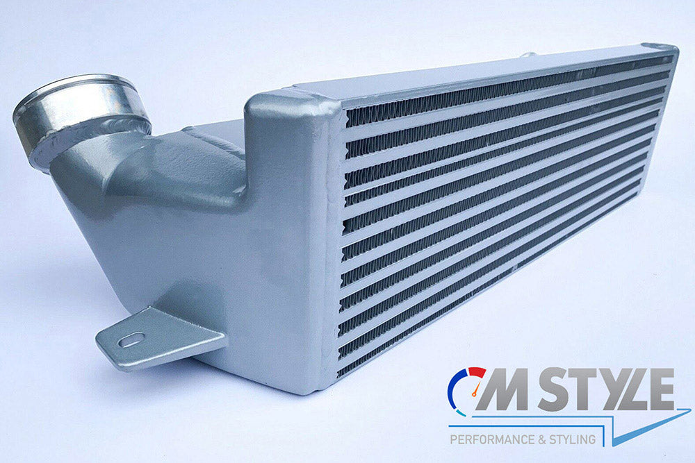 MTC MOTORSPORT BMW E82 E88 E90 E91 E92 E93 N54 FRONT MOUNT INTERCOOLER SILVER