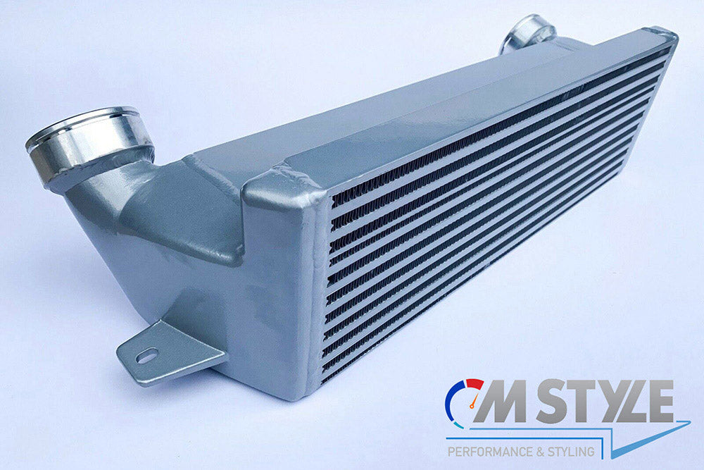 MTC MOTORSPORT BMW E90 E91 E92 E93 DIESEL FRONT MOUNT INTERCOOLER SILVER