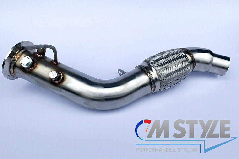 MTC MOTORSPORT (M57N 197/231BHP) STAINLESS STEEL DPF DELETE EXHAUST PIPE