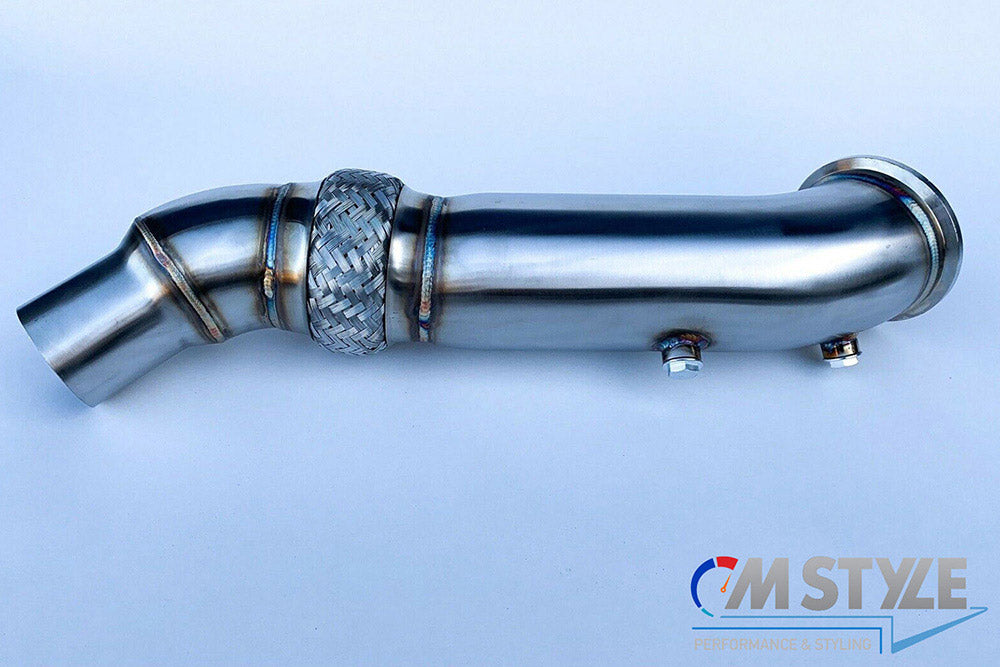 MTC MOTORSPORT B58 STAINLESS STEEL DECAT DOWNPIPE EXHAUST PIPE