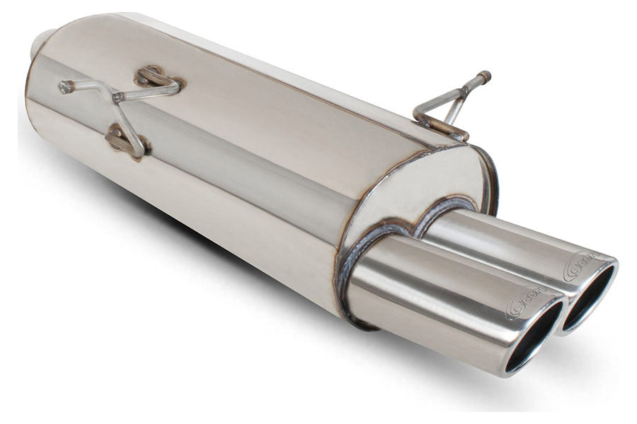 Scorpion Exhaust Rear Silencer only, Monaco (twin) tailpipes for E46 320/323/328  1998-2000
