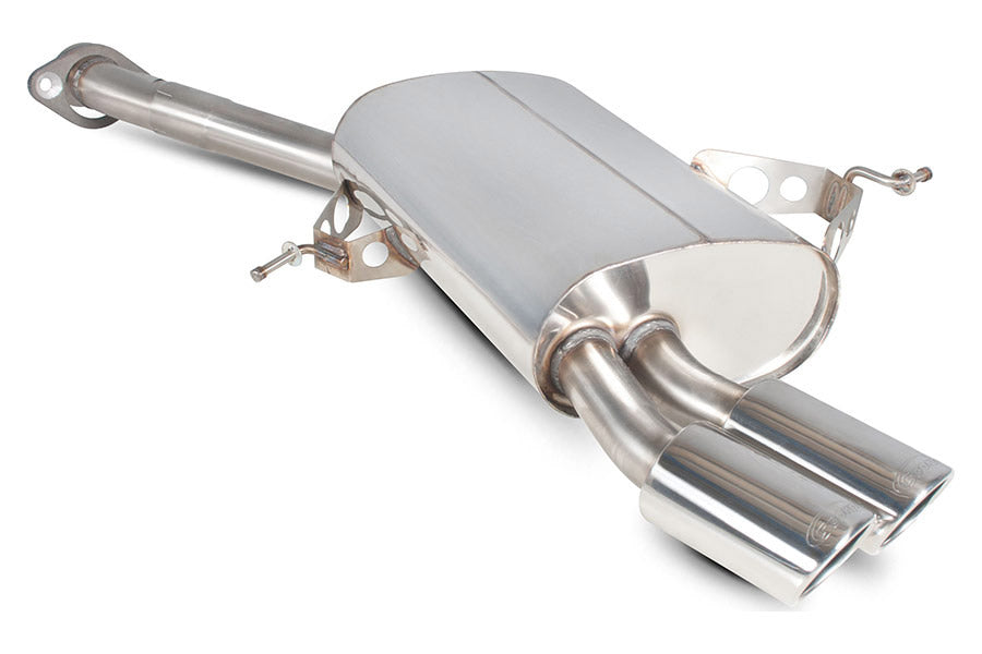 Scorpion Exhaust Rear Silencer only , Monaco tailpipes for E90, E91, E92  325/328/330 (FEB 2007-2013)