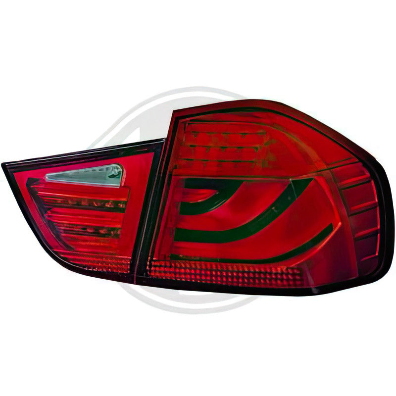 LED rear lamp set red/smoked for LCI models