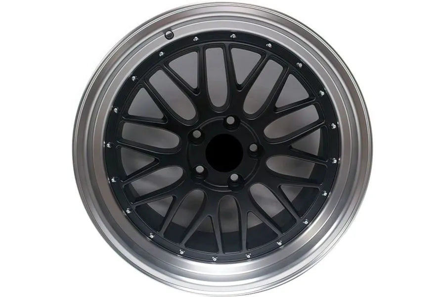 LM Style Alloy Wheel Set in Matte Black  for various 1 and 2 Series