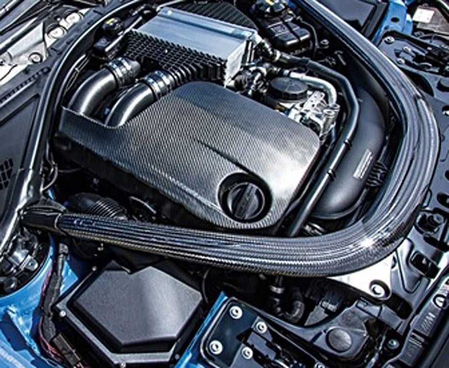 F80, F82 and F83, M3 and M4 Carbon fibre engine cover