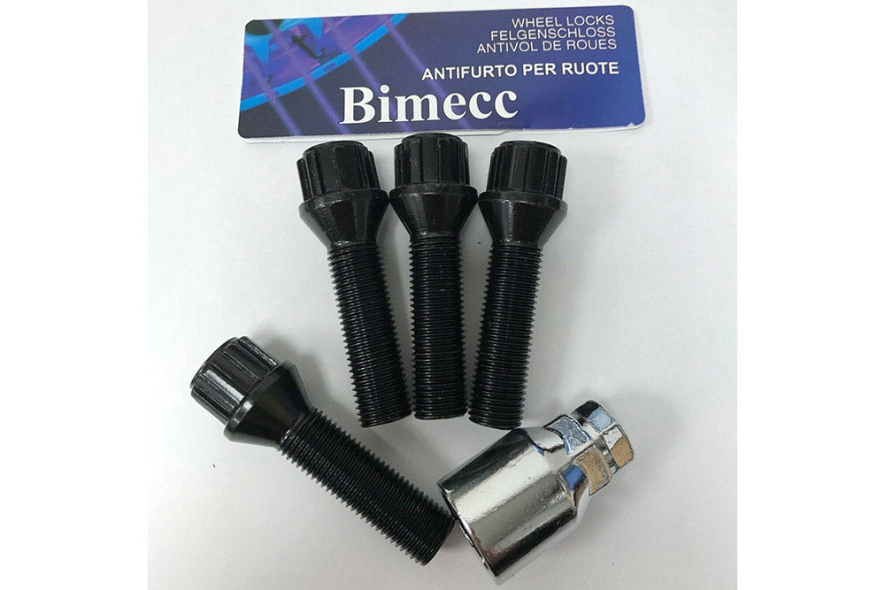 50mm locking wheel bolts set
