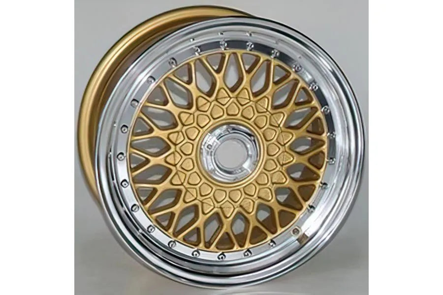 RS Style 15 Gold Alloy Wheels with wider rears for 3 series E30 M3