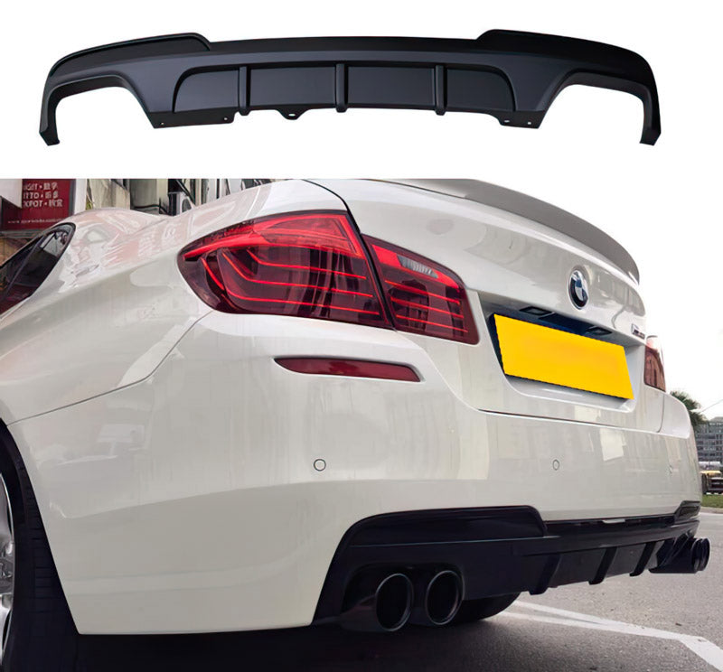 Quad Diffuser MStyle Performance Quad Exhaust Rear Diffuser F10 F11 | BMW | MStyle ...