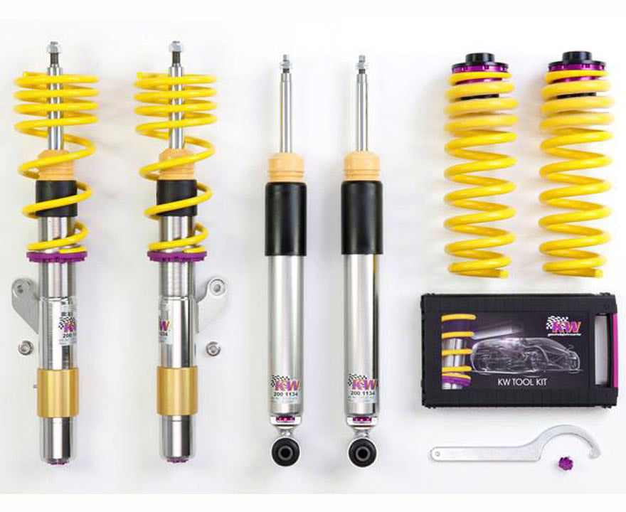KW variant 3 coilover kit, E81 and E87 1 series models