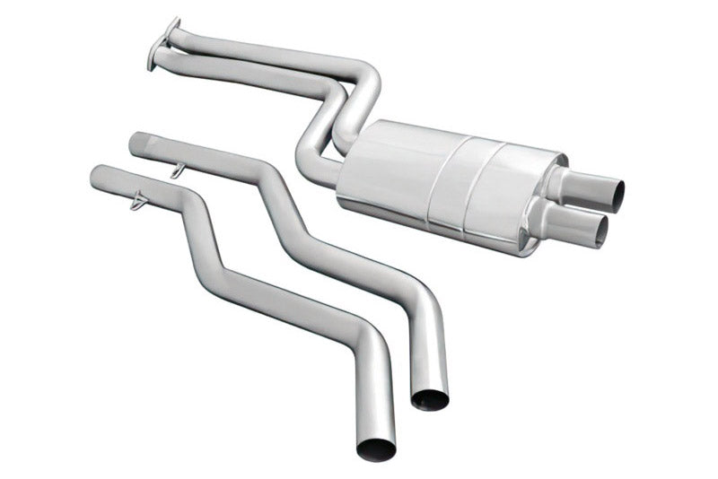 Z4 E89 Eisenmann Performance Exhaust with 2 x 76 mm tailpipes for 23i and 30i models