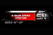 SN series, H beam spoke structure (3 Design Available)