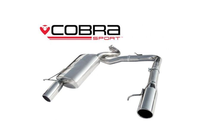 Cobra Performance  rear silencer Dual exit for all E9X 318D and 320D