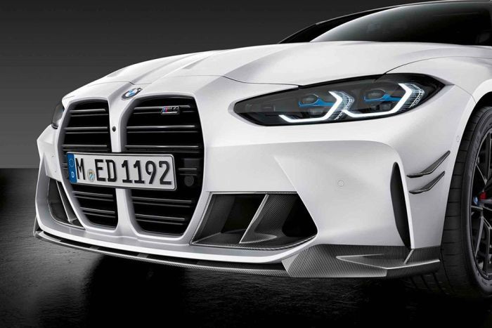Genuine BMW G80 & G81 M3 M Performance Carbon Fibre  Front Flicks