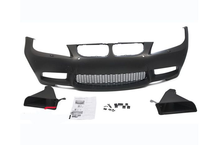 'M'' look front bumper for all E90/91 LCI models with headlamp cleaning system with PDC sensors