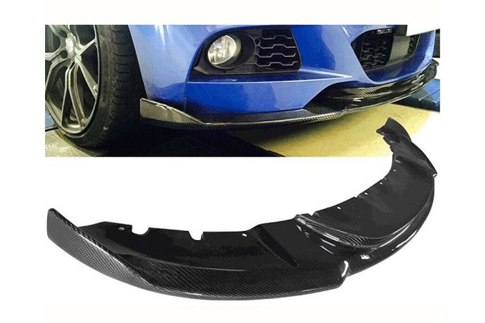 F34 Mstyle racing carbon front splitter.