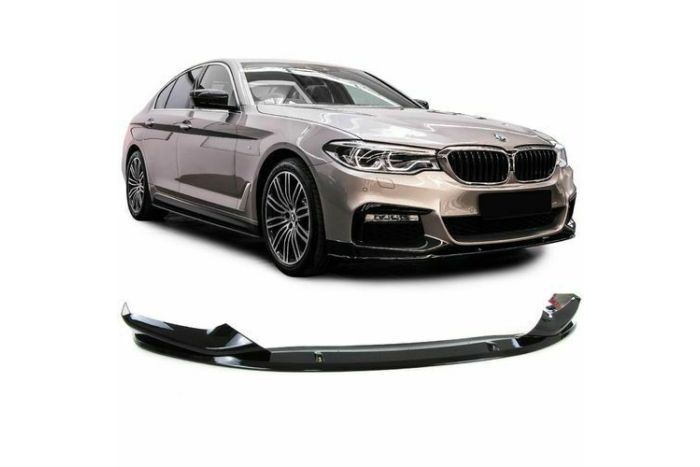 G30 G31 MStyle  3 PC Performance Front Splitter Gloss Black for BMW 5 Series