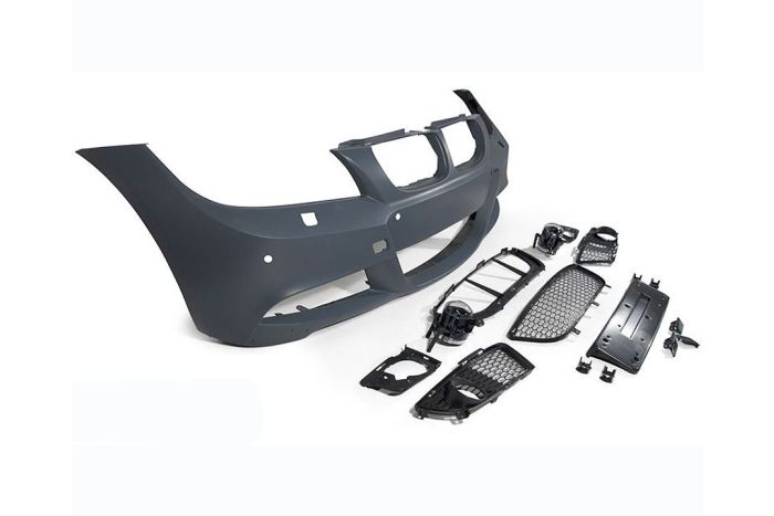 E90 & E91 Sportlook front bumper kit, With PDC. For LCI