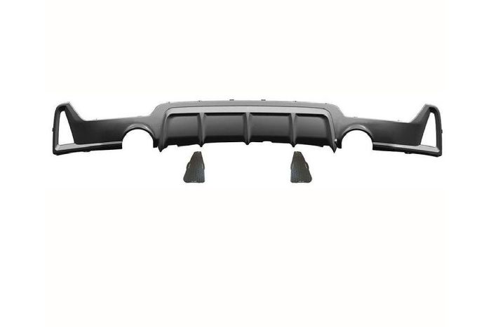 F32, F33 and F36 MStyle performance rear diffuser with dual exhaust