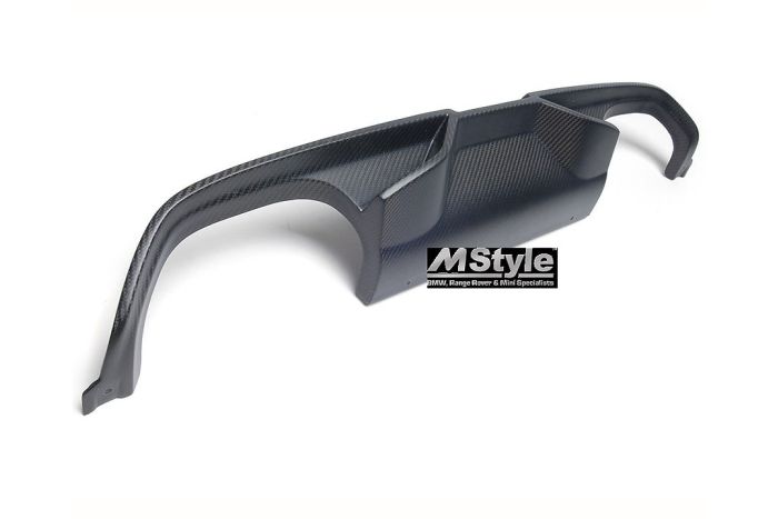 MStyle Contour rear diffuser, Matte Carbon, for all F8X M3 and M4 models