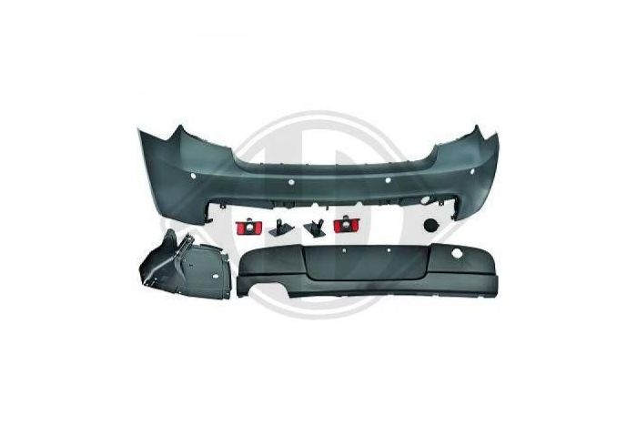 MStyle Sportlook Rear Bumper - WITH PDC - E81 E87