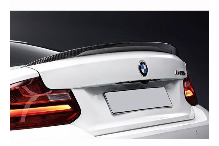 Genuine F22 BMW performance carbon rear spoiler